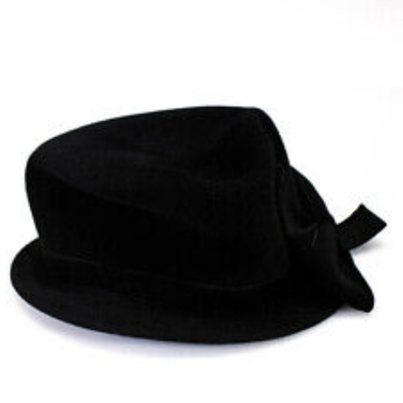 LEONCIO RUIBAL 50's Wool Bow Hat - Picture 5 of 5